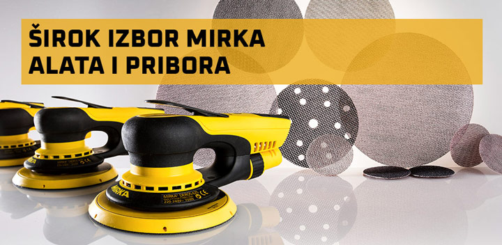Širok izbor MIRKA alata i pribora
